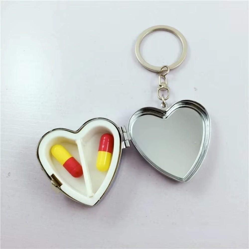 Candy Box Keyring Small Pill Box Portable Medicine Case New Medicine Organizer Container