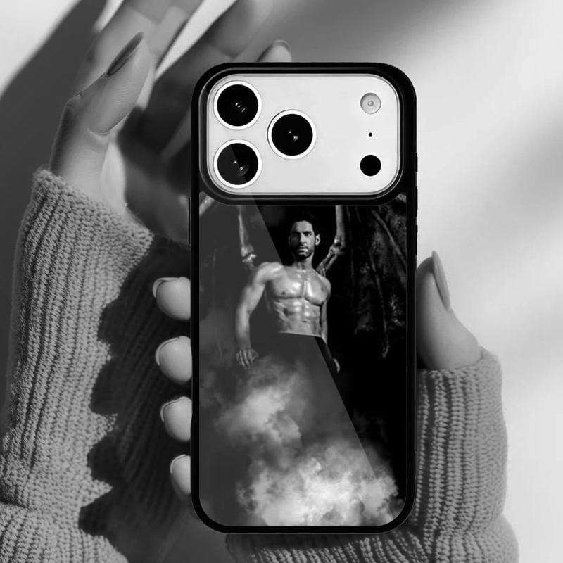 American TV Lucifer Phone Case for iPhone 17 16 15 14 13 Pro Max Back Cover for 12 11 Pro Coque
