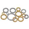 2pcs Stainless Steel Clasps Round Ring Lobster Clasps Hooks Connectors DIY Jewelry Making Necklace Chains Supplies Accessories