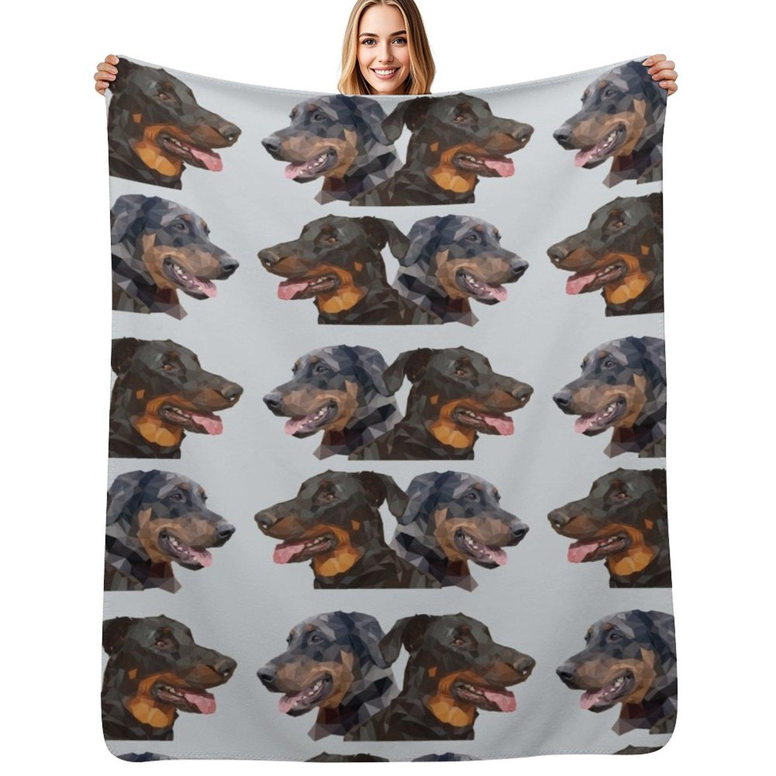 Beaucerons Throw Blanket Easy Care Comfortable Blanket for Couch Size: 75*100cm, Weight: 230 GSM