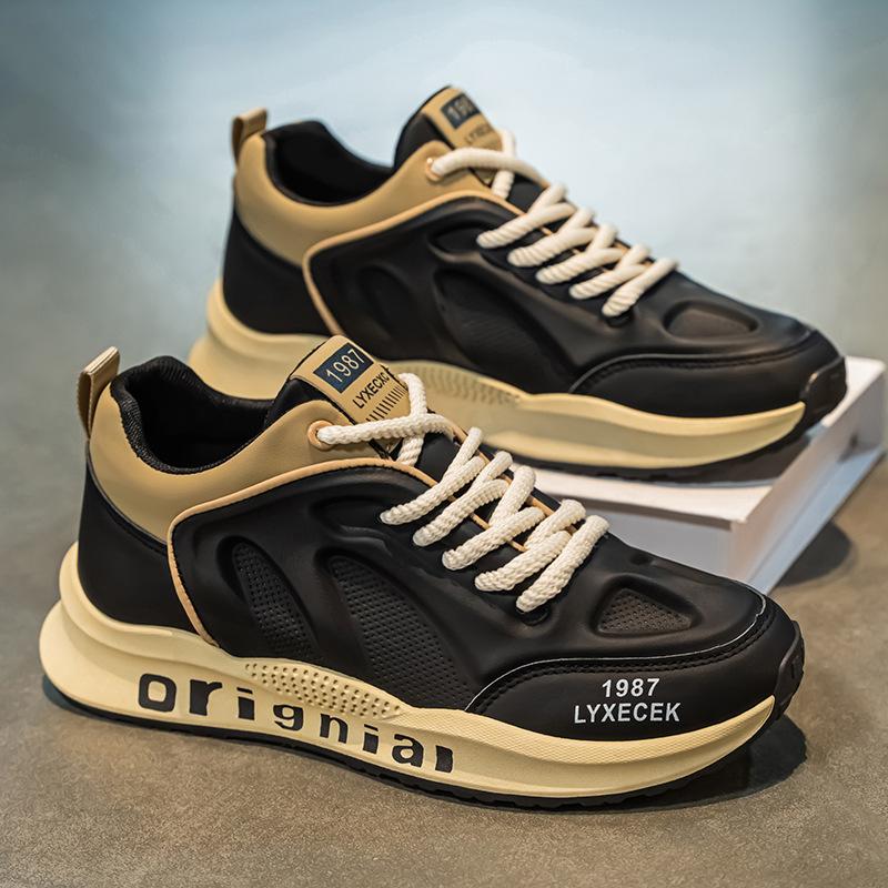 Men s shoes spring new youth soft-soled casual sneakers design dad shoes 39