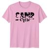 Camp Crew TShirt Wilderness Camping Outdoors Birthday Gift For Him And Her