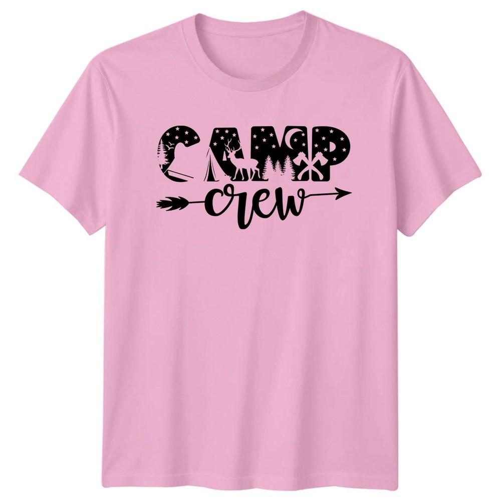 Camp Crew TShirt Wilderness Camping Outdoors Birthday Gift For Him And Her