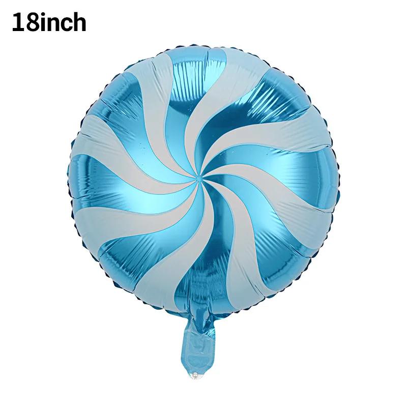 18 inch Candy Aluminum Balloon Children's Birthday Party Decoration Lollipop Aluminum Foil Balloon Kids Helium Balloon