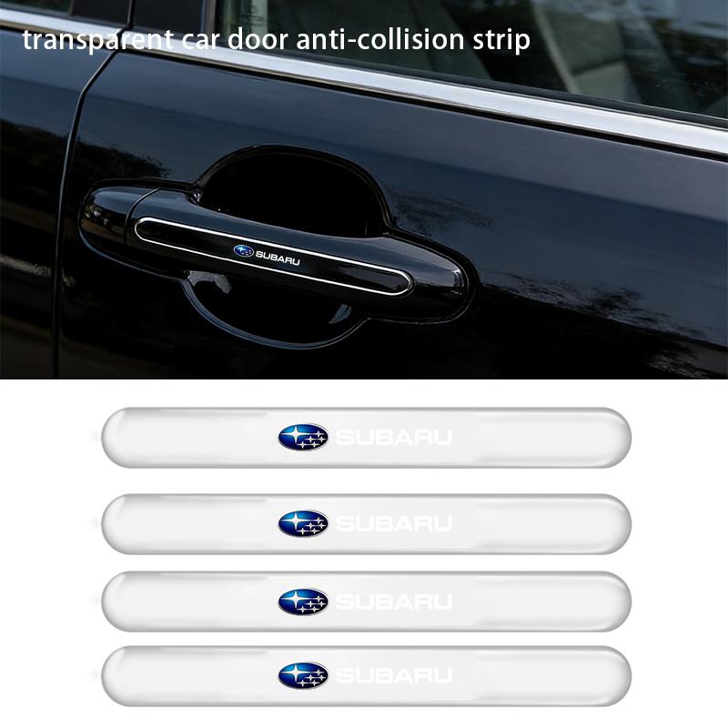 Car Sticker Car Door Handle Bowl Scratches Transparent Protector for Subaru Impreza Forester Tribeca XV BRZ car styling Y17