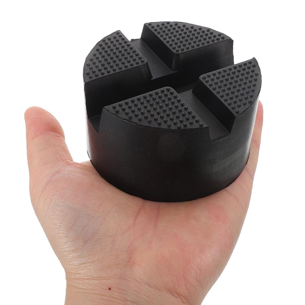 YARDWE Universal Jack Stand Pad, Load Capacity Reinforced Rubber Lift Pad Car Floor Jack Extension Adapter Multi-Purpose Lower Support Parts