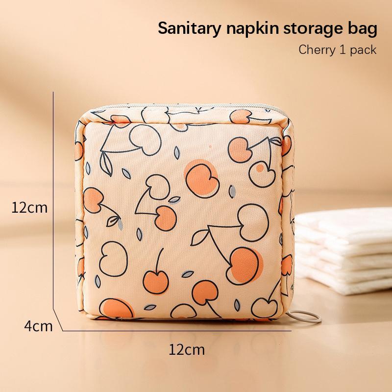 

Милый медведь большой емкости гигиенические сумки для хранения салфеток для девочек мультфильм косметический органайзер сумка мини косметичка