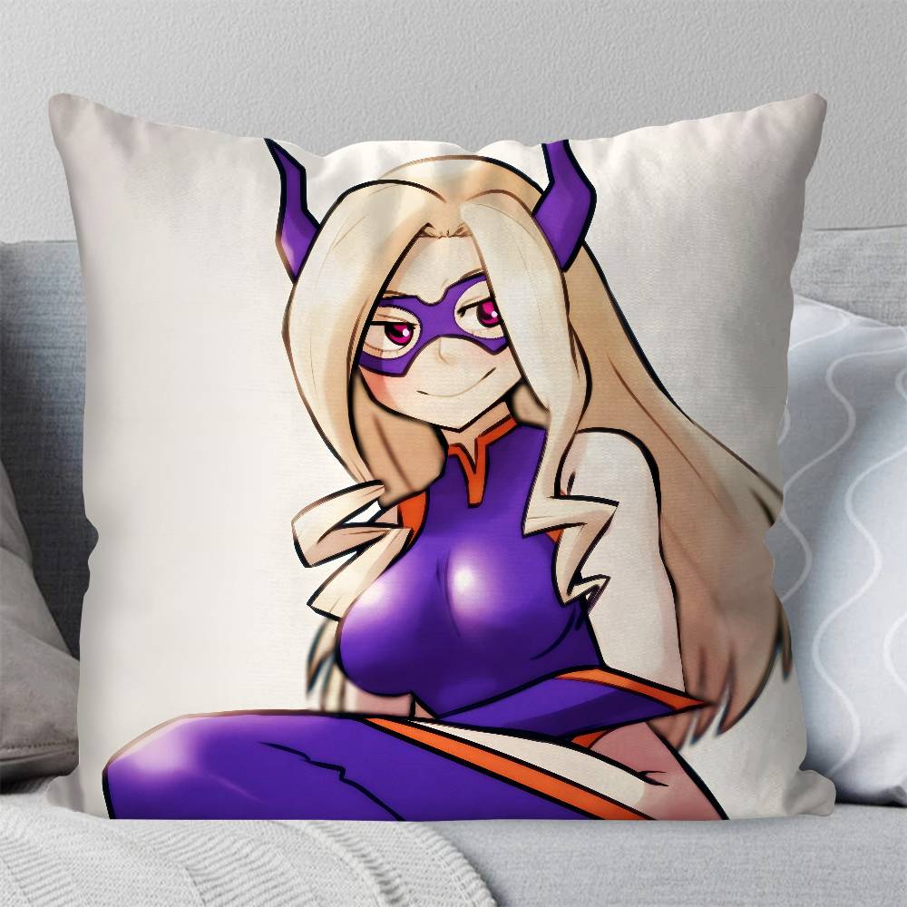 MT Lady Animation BBoku No HHero Academia Pillow Case Fashion Square Pillowcase Bedroom Sofa Room Ins Decoration Leisure