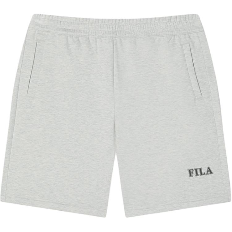 

Fila Knitted Loose Solid Color Casual Shorts Men Shorts Ivory Flower-Gray F51M429601F-MG M