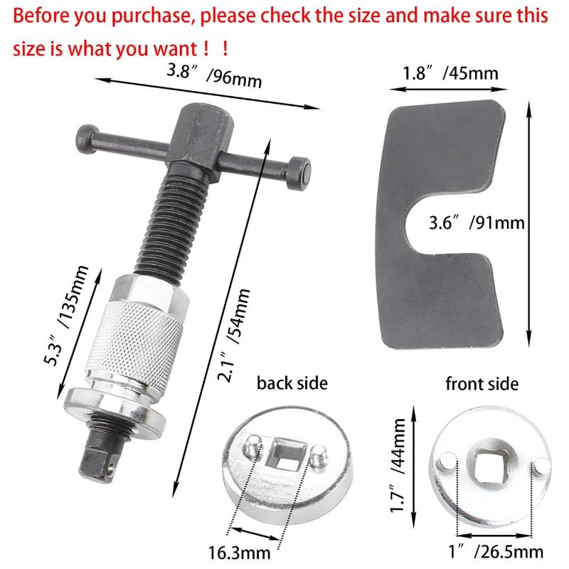 Disc Brake Piston Caliper Wind Back Car Repair Brake Pad Replacement Tool for Automotive