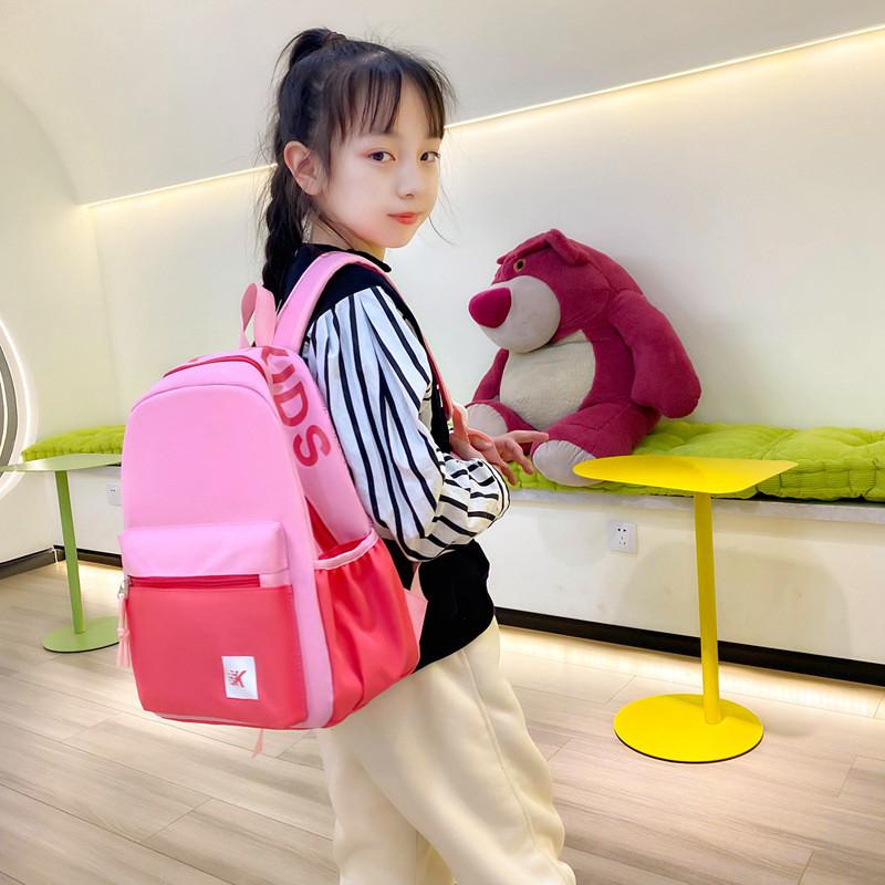 Stylish Korean Style Large Capacity Kids Backpack For Boys And Girls With Fun Print
