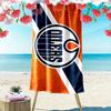 Edmonton Oilers Print Beach Towel, Large Soft Quick Dry Towel for Beach Camping Swimming