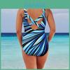 Costume da Bagno da Donna Elegante Monokini Imbottito per Giornate in Spiaggia alla Moda