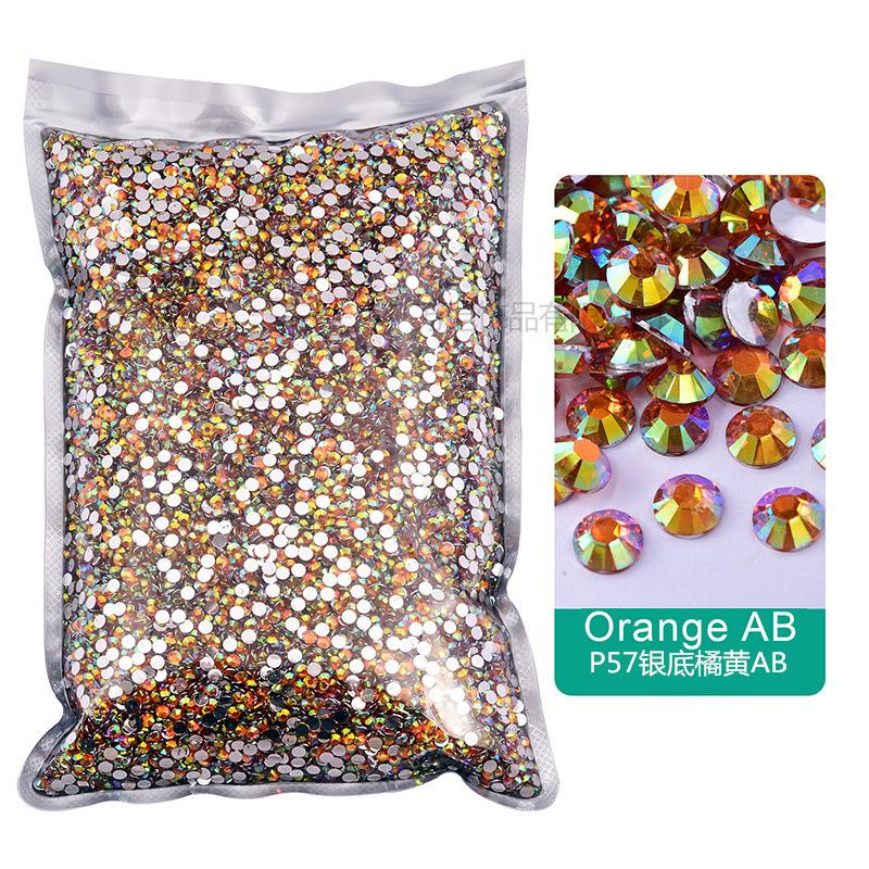 Diy Mobile Phone Jewelry Accessories Decorative Nail Art Creative Accessories Silver Plated Flat Bottom Resin