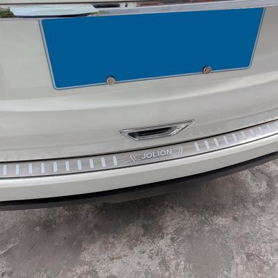 For GWM Haval Jolion Car Accessories Trunk Trim Stainless Steel Rear Bumper Protector Door Sill Cover Sticker Styling 2022