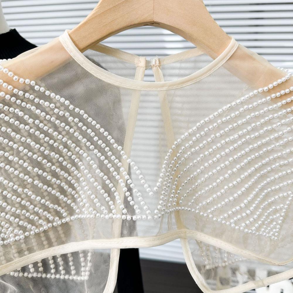 Lace Up Shawl Dingzhu Shawl Collar Fake Collar Detachable Shirt Collar Women's Lace Collar