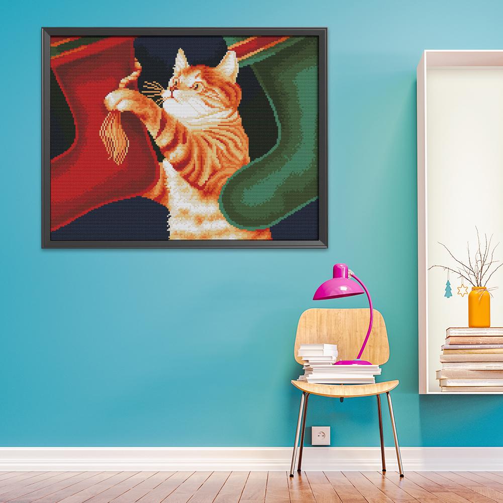 

50x40CM 11CT прочный набор для вышивки крестиком для рукоделия и домашнего декора U