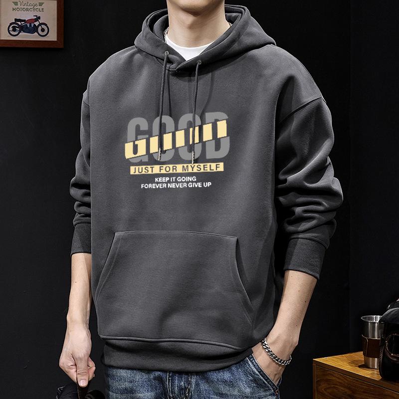 Men's Trendy Loose-Fit Hoodie: Spring & Autumn Couple's Jacket