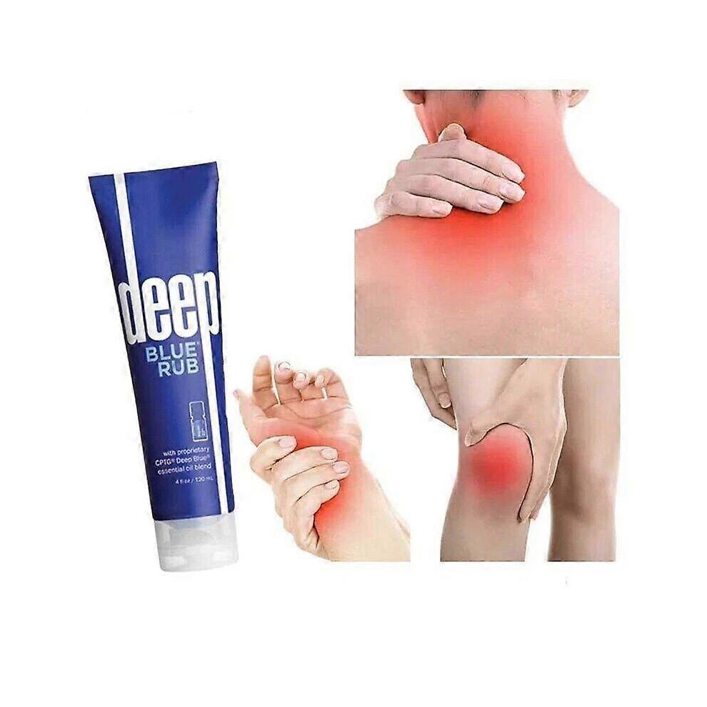 (2PCS)1-5x Deep Blue Rub 120ml Body Oil 25-26