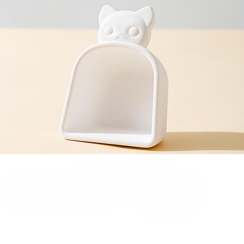 Cat Head Diatomaceous Earth Drying Spoon Pet Spoon Cat Food Dog Food Storage Feeding Grams of Spoon Cat Food Dog Food Shovel Supplies