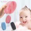 Soft Silicone Body Scrubber Exfoliating Baby Shower Gentle SPA Massage Brush Cleanser Body Wash Brush Back Scrubber Bath Tool