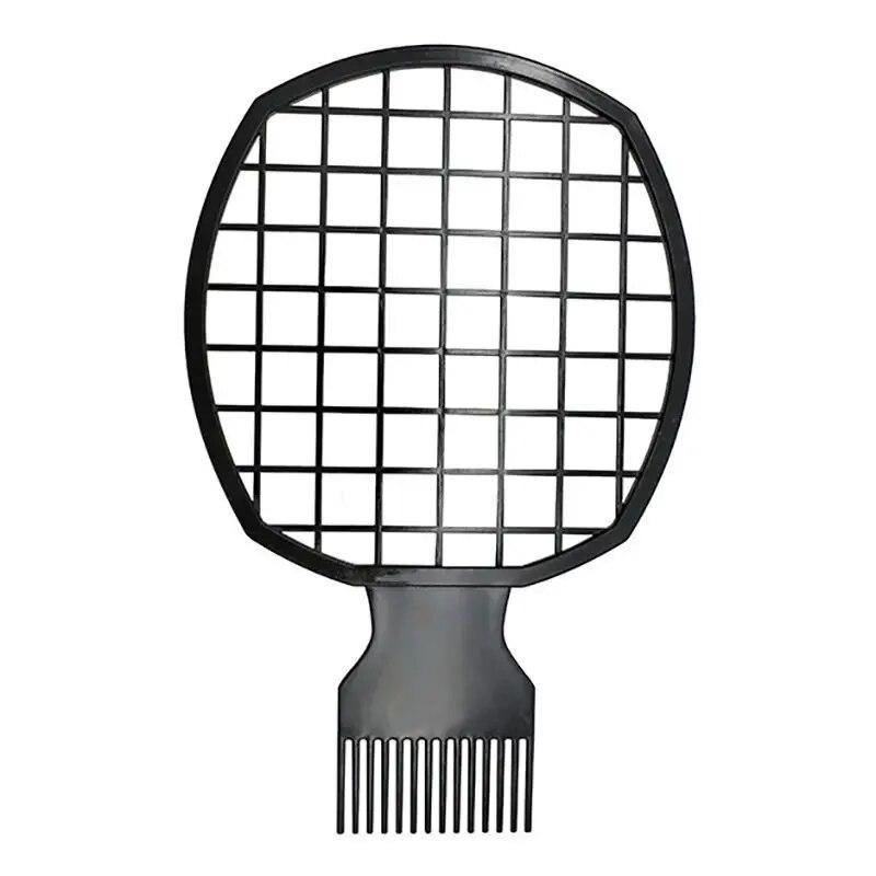 

Модний чоловічий подвійний гребінець, що закручується, професійний гребінець для кучерявого волосся, гребінець для брудної коси, гребінець для хімічної завивки. чорний