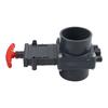 RV Camping Road Trip Waste Management RV Gate Valve RV Drain Valve 32mm DN25 Plug-and-play Design Plastic Construction