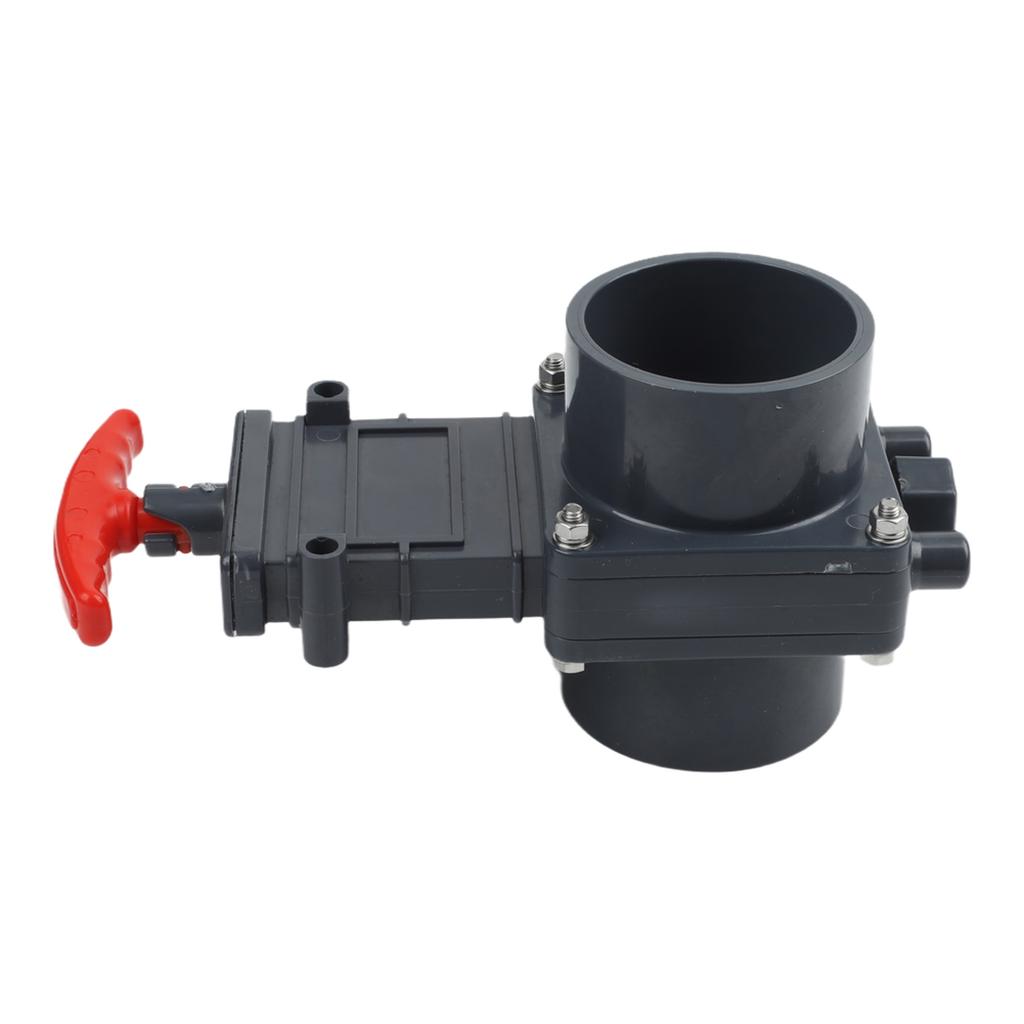 RV Camping Road Trip Waste Management RV Gate Valve RV Drain Valve 32mm DN25 Plug-and-play Design Plastic Construction