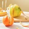 Stainless Steels Fruit Peeler Citrus Cutter Slicer Removal Tool for Quick Safe Oranges and Lemon Peeling in Kitchen Use
