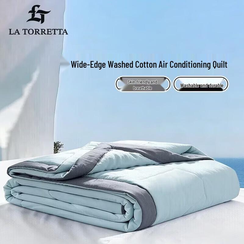 La Torretta Washed Cotton Summer Quilt