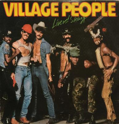 LP Record VILLAGE PEOPLE  Live And Sleazy NBLP7183 Casablanca 1979 Canada Dance  Electronica Used