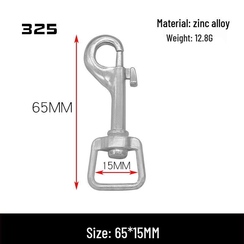 Zinc Alloy Pet Leash Buckle for Dog Bags and Boxes