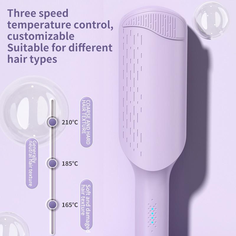1.25 Inch Anti Scald Wavy Curling Iron, 12M Negative Ions Hair Curler, Ceramic Dual Roller Design, Auto Shut Off, Fit All Hair