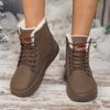 Snow Women's Boots, Flat Boots, Women's Boots, Plush Warm Boots, New Winter Shoes