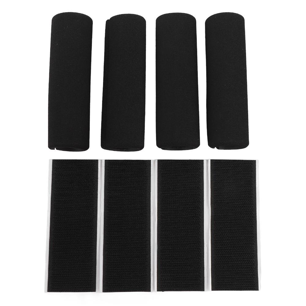 4Pcs Hook and loop design Foam Handle Grip Sponge Handle Sleeve Sports gear renovation