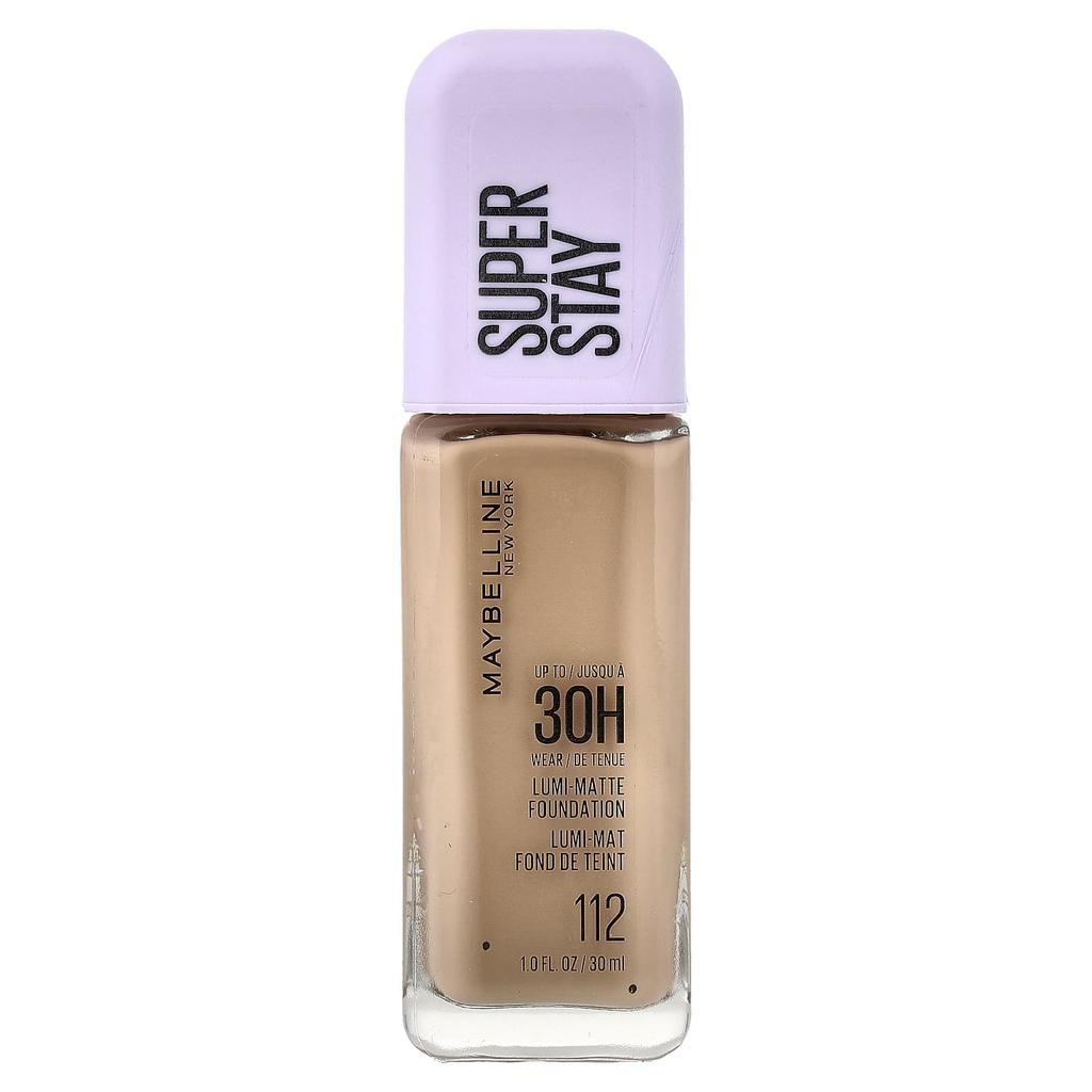 Maybelline, Super Stay, Lumi-Matte Foundation, 112, 30ml (1 fl oz)
