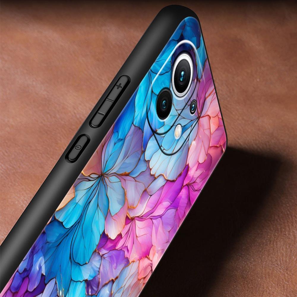 Mandala Flower Totem Phone Case For Xiaomi Mi 15 14 13 12 11 Lite 13T 12T Pro Poco X6 X5 X4 Pro 5G X3 NFC F6 F5 F4 M5 Soft Cover