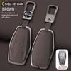 Zinc Alloy Auto Key Fob Cover Case Housing Fit For Geely Okavango Coolray Atlas Monjaro Tugella Emgrand Gt S Proton X50 X70 X6 X7 Ex7 Gc9