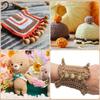 6pcs Multicolor Milk Cotton Yarn for DIY Crochet Knitting Crafts Soft Hand-Woven Scarf Sweater Material Wide Range of Colors Available 2.5mm Medium