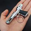 1:3 Mini Desert Eagle Toys Guns Arms Alloy Key Chain Pistol Metal Model Pistolas PUBG Toy Gun Arms Gun Decoration Toy