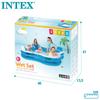 INTEX Float Swim Center Family Lounge Pool Square Multicolor 229 X 229 X 66 Cm 56475 Japanese [Genuine Product]