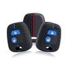 2 Button Silicone Car Key Cover Case For Peugeot 106 107 206 207 307 Citroen C1 C2 C3 C4 Xsara Picasso For Toyota Aygo Protector