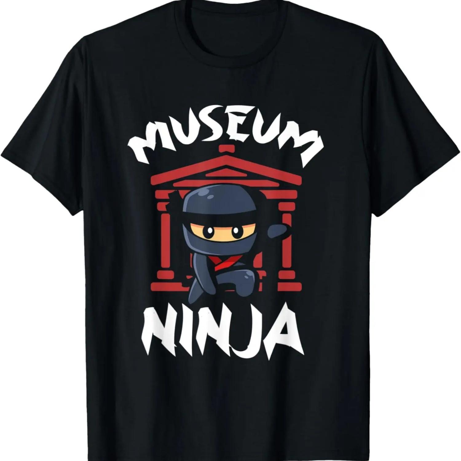 

Funny Museum Ninja _ Museum Conservator T-Shirt S чёрный