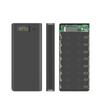 Battery Power Bank Shell Box LCD Display Dual USB For 8Pcs 18650 Batteries Case