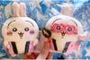 Soft and Cute Sitting Rabbit Plush Doll, Perfect for Everyday Use As a Keychain, Cheering Goods, Mascot, Everyday Decoration, Cosplay Accessory,