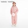 Balabala Kids' Anti-Static Fleece Hoodie & Pants Set