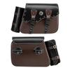 2PCS Universal Motorcycle Saddlebags Waterproof Luggage Side Storage Travel Bags Pouch Box Helmet Riding