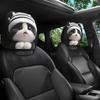 2PCS Breathable Car Pillowcase Cartoon Auto Seat Cover  Automobile Interior