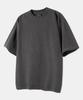 Top Boy Heavy Duty Pigment Oversized Short Sleeve T-Shirt Charcoal