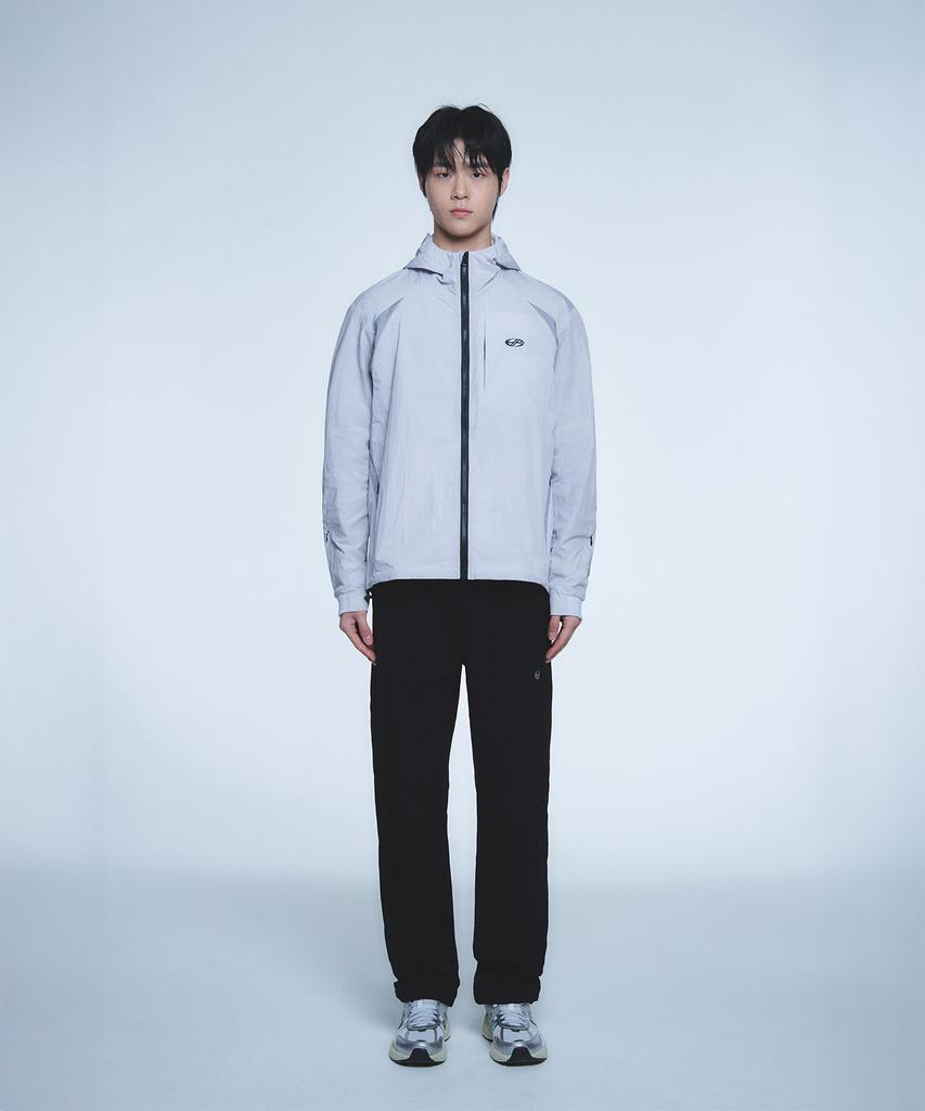 Hyunfit Division Wind Jacket-[Light Gray]